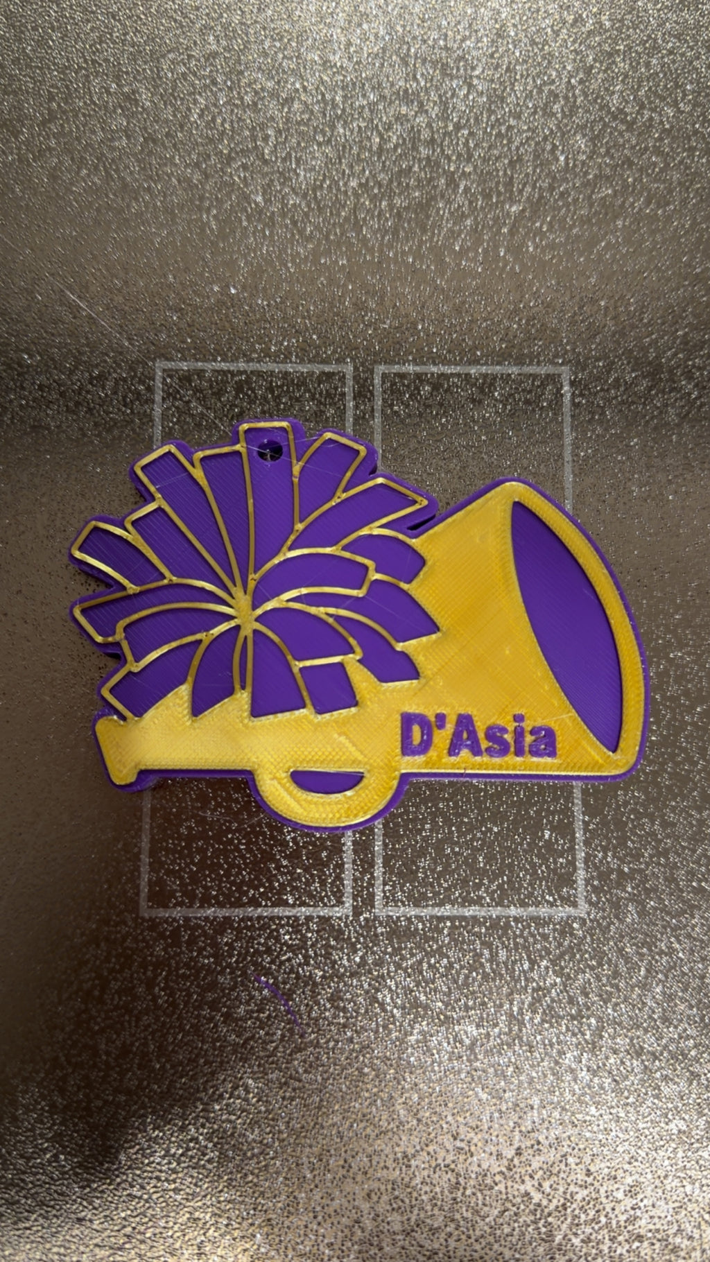 Custom Cheer Tag