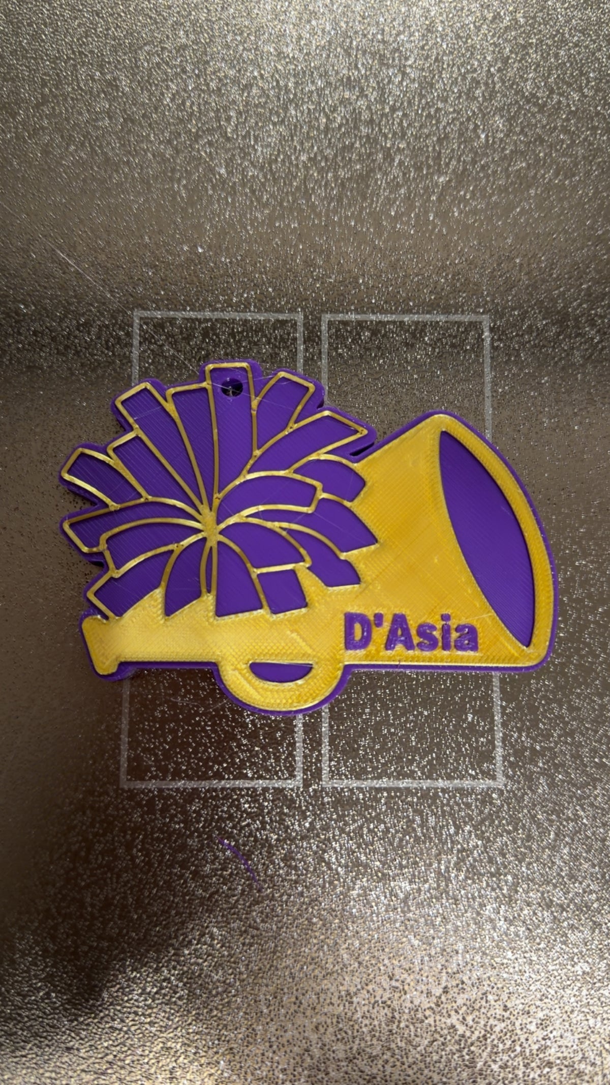 Custom Cheer Tag