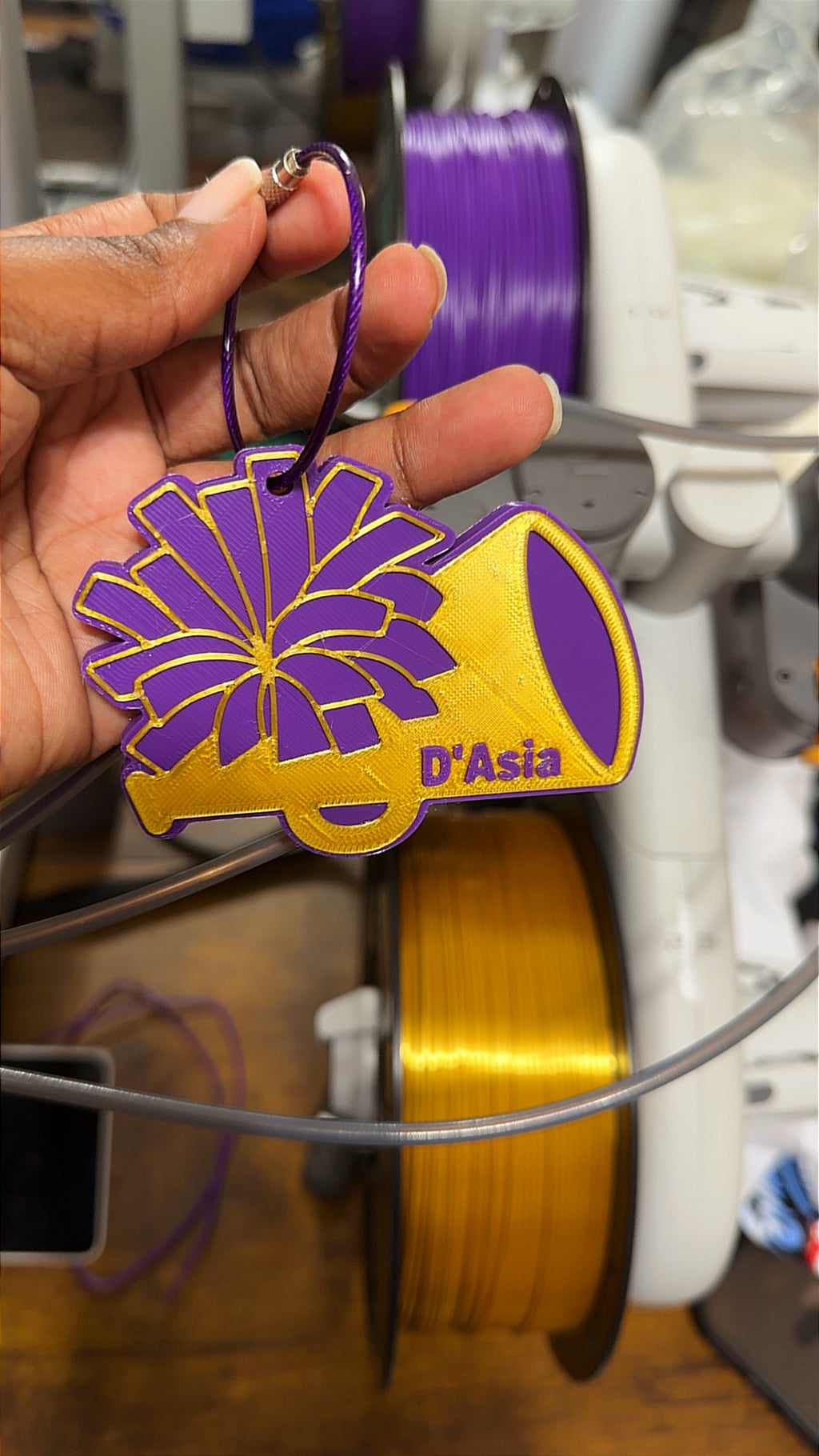 Custom Cheer Tag