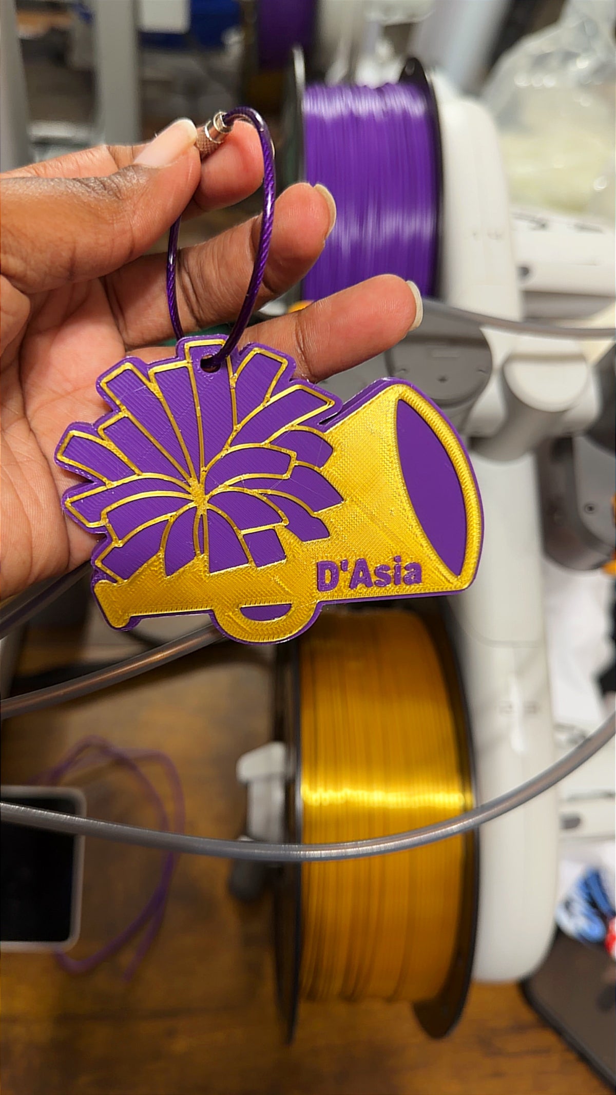 Custom Cheer Tag