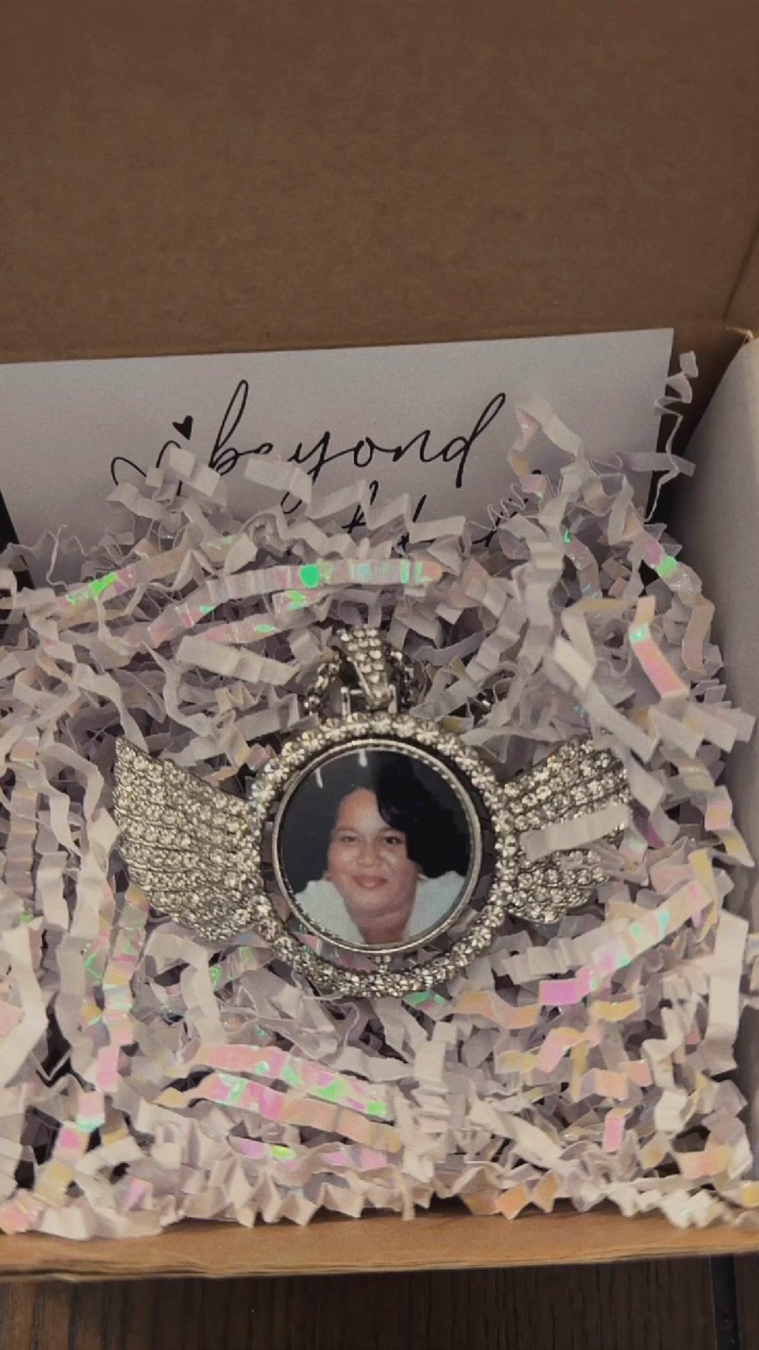 Custom angel Wings Necklace