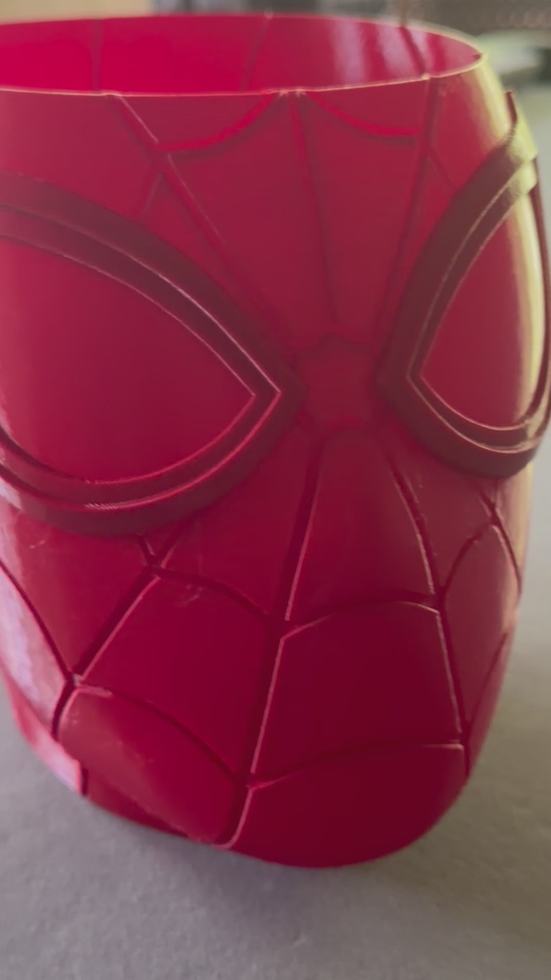 Spider inspired bucket